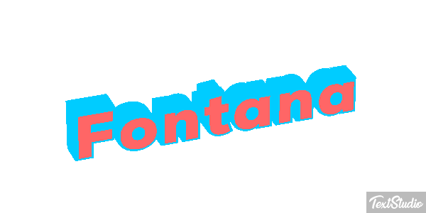 Fontana Efekt tekstowy