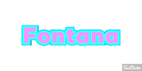 Fontana Efekt tekstowy