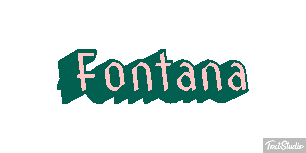 Fontana Efekt tekstowy