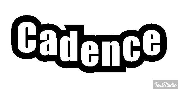 Cadence Efecto de texto
