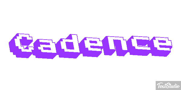 Cadence Efecto de texto