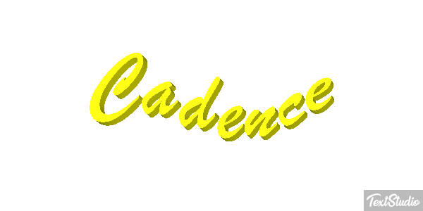 Cadence Efecto de texto