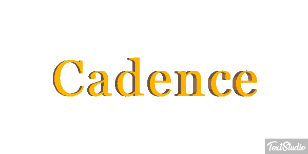 Cadence Efecto de texto