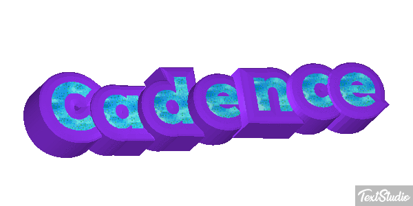 Cadence Efecto de texto