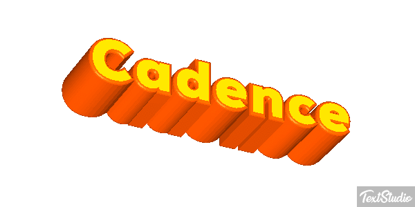Cadence Efecto de texto