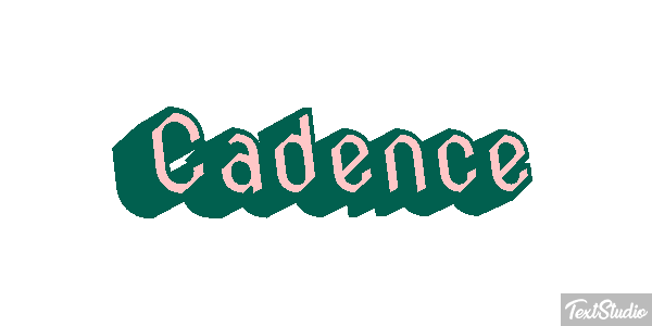 Cadence Efecto de texto