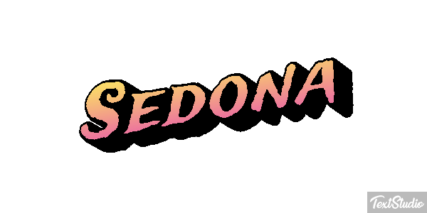 Sedona Efekt tekstowy