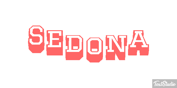 Sedona Efekt tekstowy