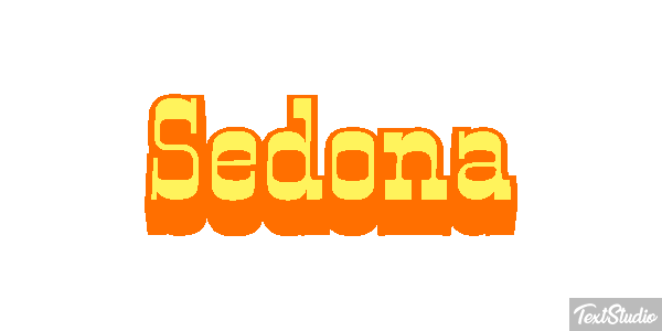 Sedona Efekt tekstowy