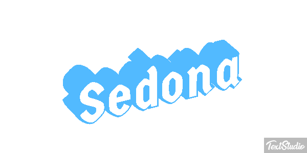 Sedona Efekt tekstowy