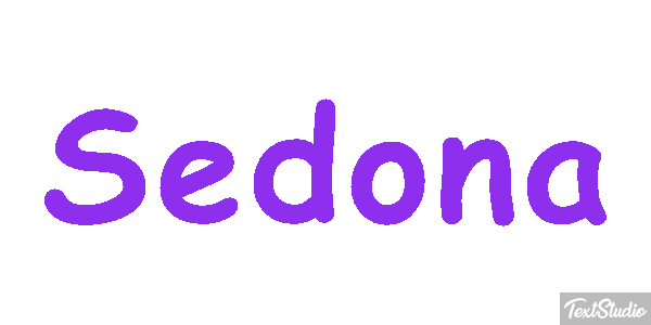 Sedona Efekt tekstowy