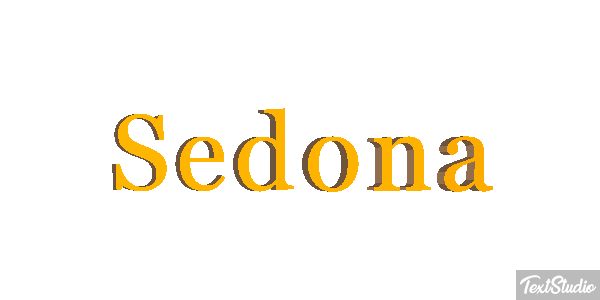 Sedona Efekt tekstowy