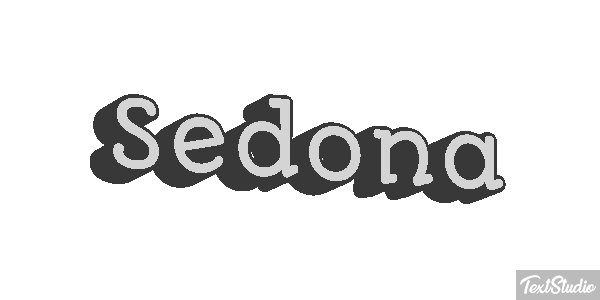 Sedona Efekt tekstowy