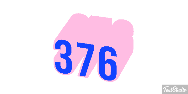 376 Texteffekt