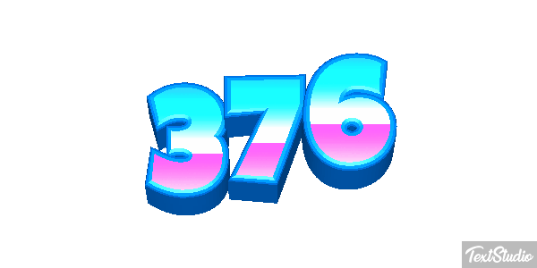 376 Texteffekt