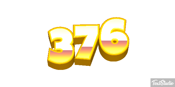 376 Texteffekt