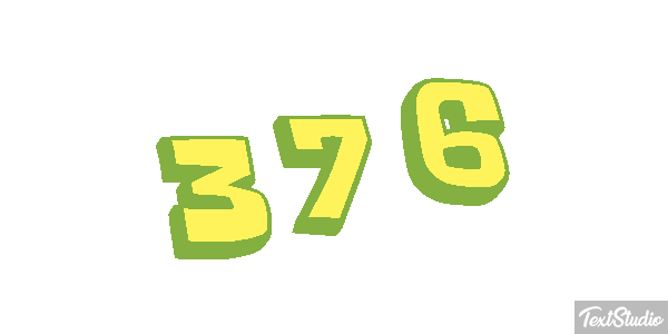 376 Texteffekt