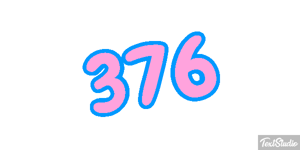376 Texteffekt