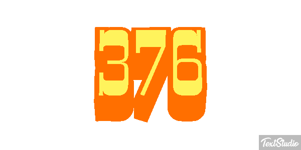 376 Texteffekt