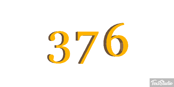 376 Texteffekt