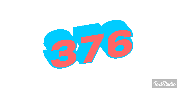 376 Texteffekt