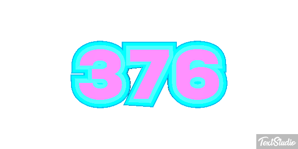 376 Texteffekt