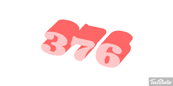 376 Texteffekt