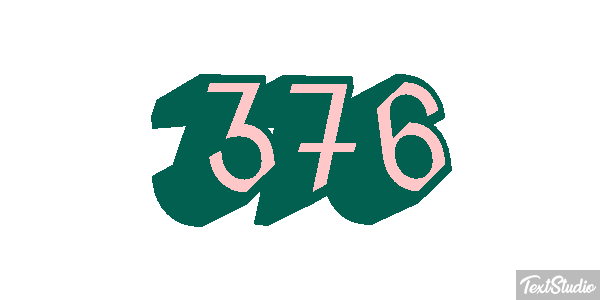 376 Texteffekt