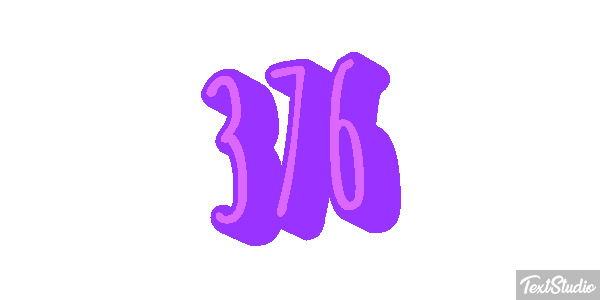 376 Texteffekt