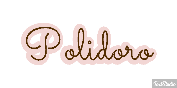 Polidoro Efecto de texto