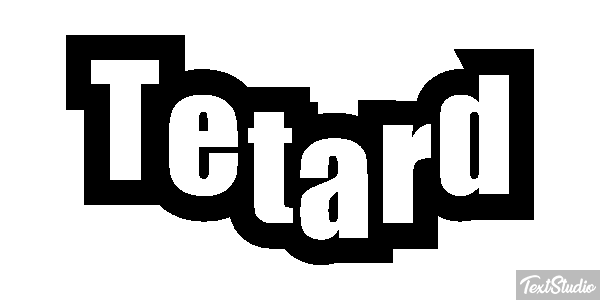 Têtard Efekt tekstowy