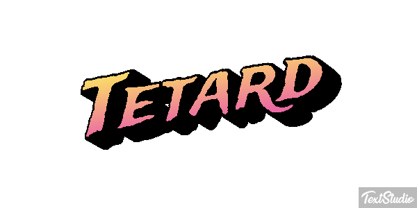 Têtard Efekt tekstowy
