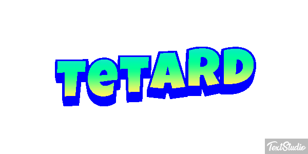 Têtard Efekt tekstowy