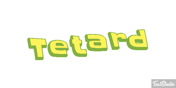 Têtard Efekt tekstowy