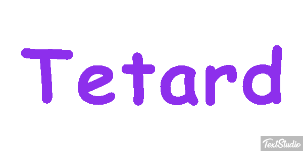 Têtard Efekt tekstowy