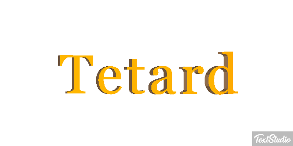 Têtard Efekt tekstowy