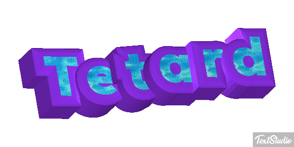 Têtard Efekt tekstowy