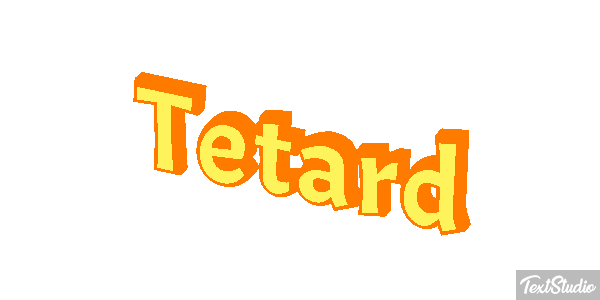 Têtard Efekt tekstowy