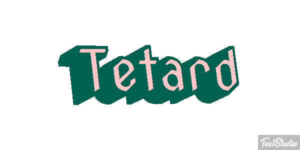 Têtard Efekt tekstowy