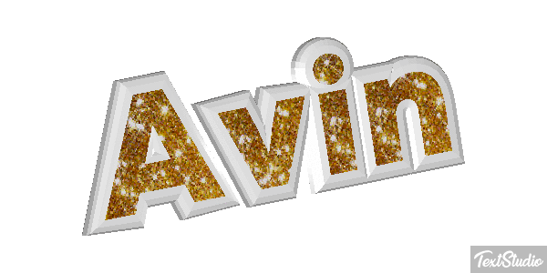 Avin Текстовый эффект