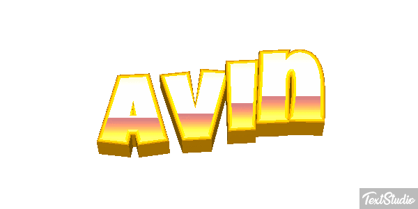 Avin Текстовый эффект