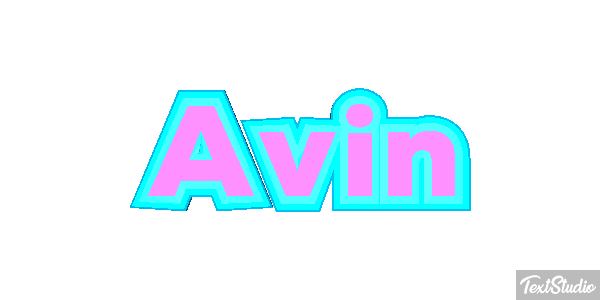 Avin Текстовый эффект