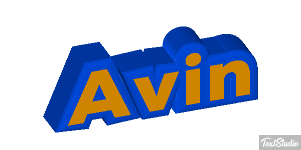 Avin Текстовый эффект