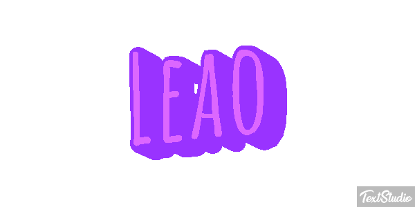 Leão Efecto de texto