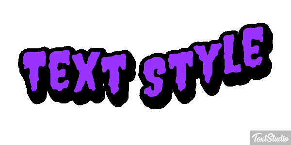 Text Style Text effect