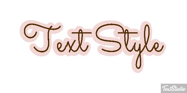 Text Style Text effect