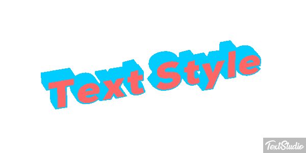 Text Style Text effect