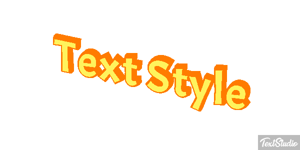 Text Style Text effect