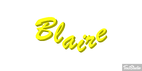 Blaire Efekt tekstowy