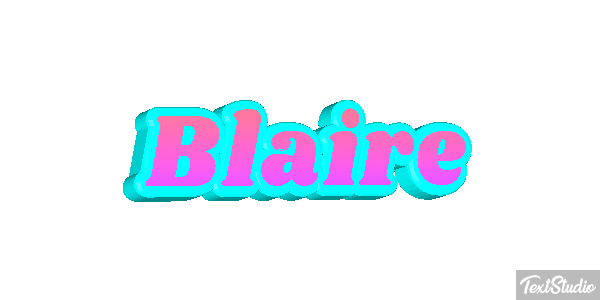 Blaire Efekt tekstowy
